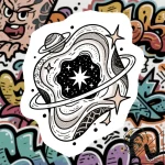 Tat tattoo sketch, cosmic portal opening to s… – style Flux Inscriptions – tattoo sketch (21.12.2025 19:17)