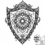 Tattoo design a subtle floral pattern forming… – style Jaeger Mini – tattoo sketch (22.12.2025 03:57)