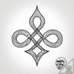 Tattoo sketch a single, fine line forming an… – style Jagger Old – tattoo sketch (24.12.2025 04:16)