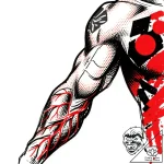 Tattoo design a powerful, muscular forearm wi… – style Flux Inscriptions – tattoo sketch (24.12.2025 04:37)