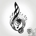 Tattoo design a metronome on one, and a subtl… – style Jagger Old – tattoo sketch (25.12.2025 09:37)