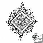 Tattoo design an achievement unlocked pop-up… – style Jaeger Mini – tattoo sketch (26.12.2025 09:16)