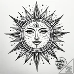 Tattoo sketch: a stylized representation of a… – style Jaeger Simple – tattoo sketch (27.12.2025 00:36)