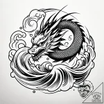 Tattoo design a small, abstract brushstroke r… – style Jaeger Simple – tattoo sketch (27.12.2025 01:56)