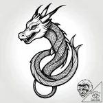 мегамозг (megamind, 2010), concept art for ta… – style Jagger Old – tattoo sketch (28.12.2025 08:57)