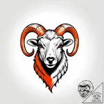 Tattoo sketch an aries ram’s head, dissolving… – style Jagger Old – tattoo sketch (28.12.2025 12:56)