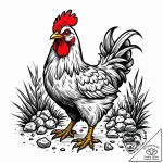 побег из курятника 2 (chicken run: dawn of th… – style Jaeger Mini – tattoo sketch (29.12.2025 06:36)
