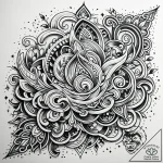 Tattoo sketch, vanellope’s glitching effect w… – style Jaeger Simple – tattoo sketch (29.12.2025 21:56)