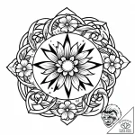 Tattoo design a zodiac glyph intertwined with… – style Jaeger Mini – tattoo sketch (29.12.2025 23:37)