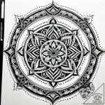 A detailed shot of an old, leather-bound book… – style Jaeger Simple – tattoo sketch (30.12.2025 13:57)