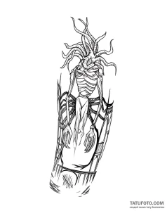 Eldritch Horror Tattoo Sketch: Cosmic Dread – Мастер №1 – 05.05.2026 17-49
