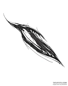 Abstract Flow Tattoo Sketch: Dynamic Blackwork – Мастер №1 – 05.05.2026 18-49